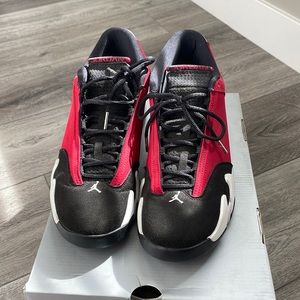 “USED” Air Jordan 14 Retro “Gym Red”